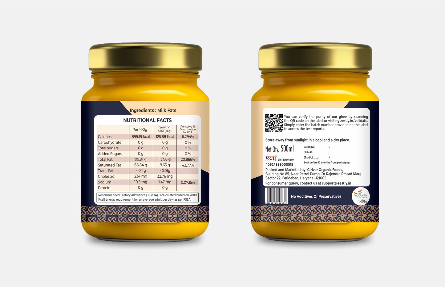 Ghee (500 ml)